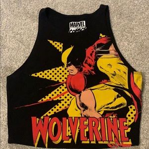 Marvel Crop Top